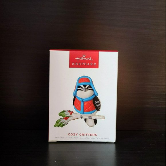 Hallmark 2022 Cozy Critters Bird series #6 Christmas Ornament NEW - Picture 1 of 6